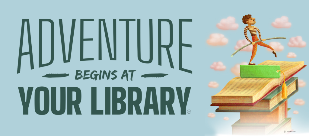 Adventure Begins at your Library Adults