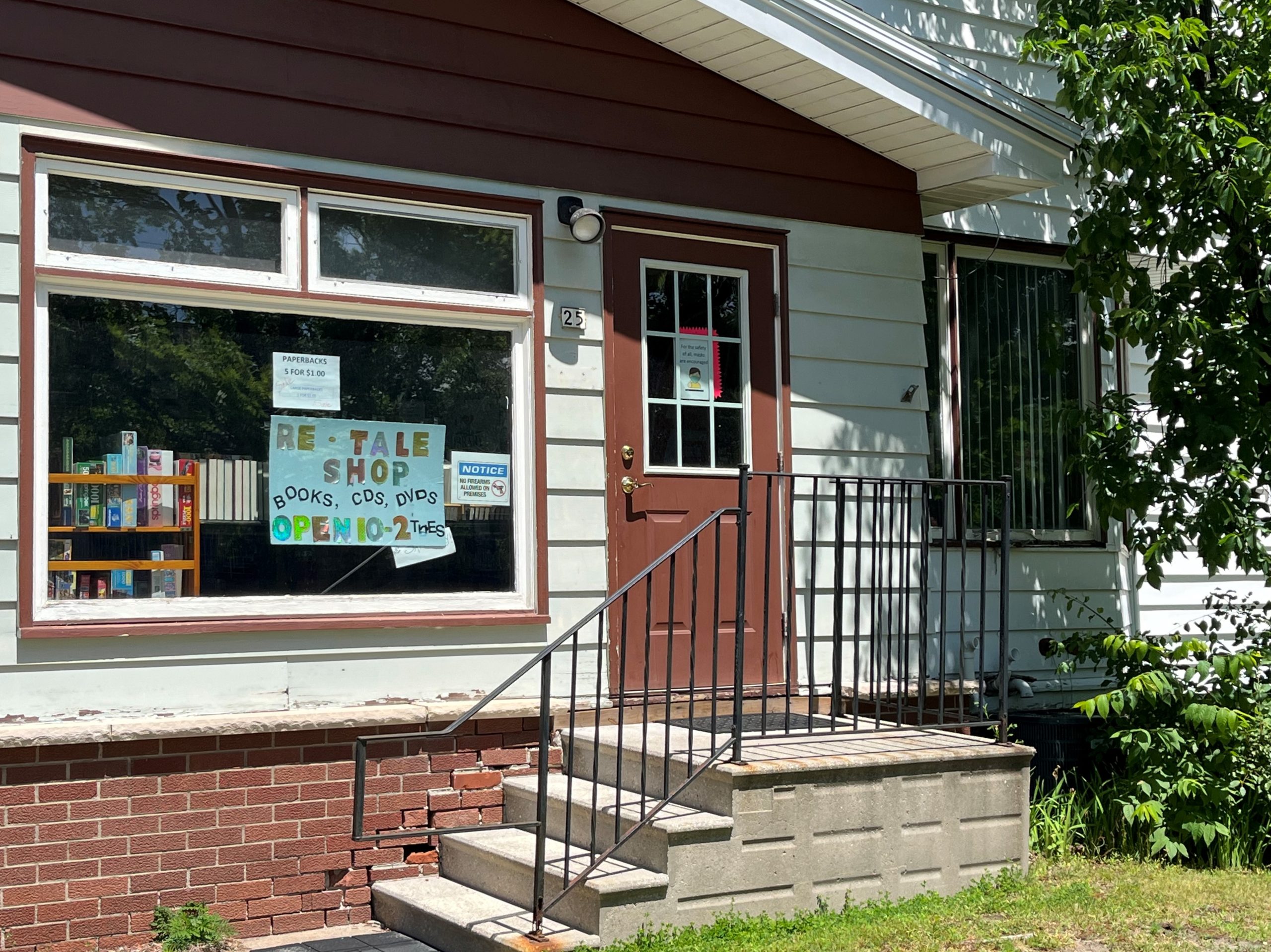 Book store front