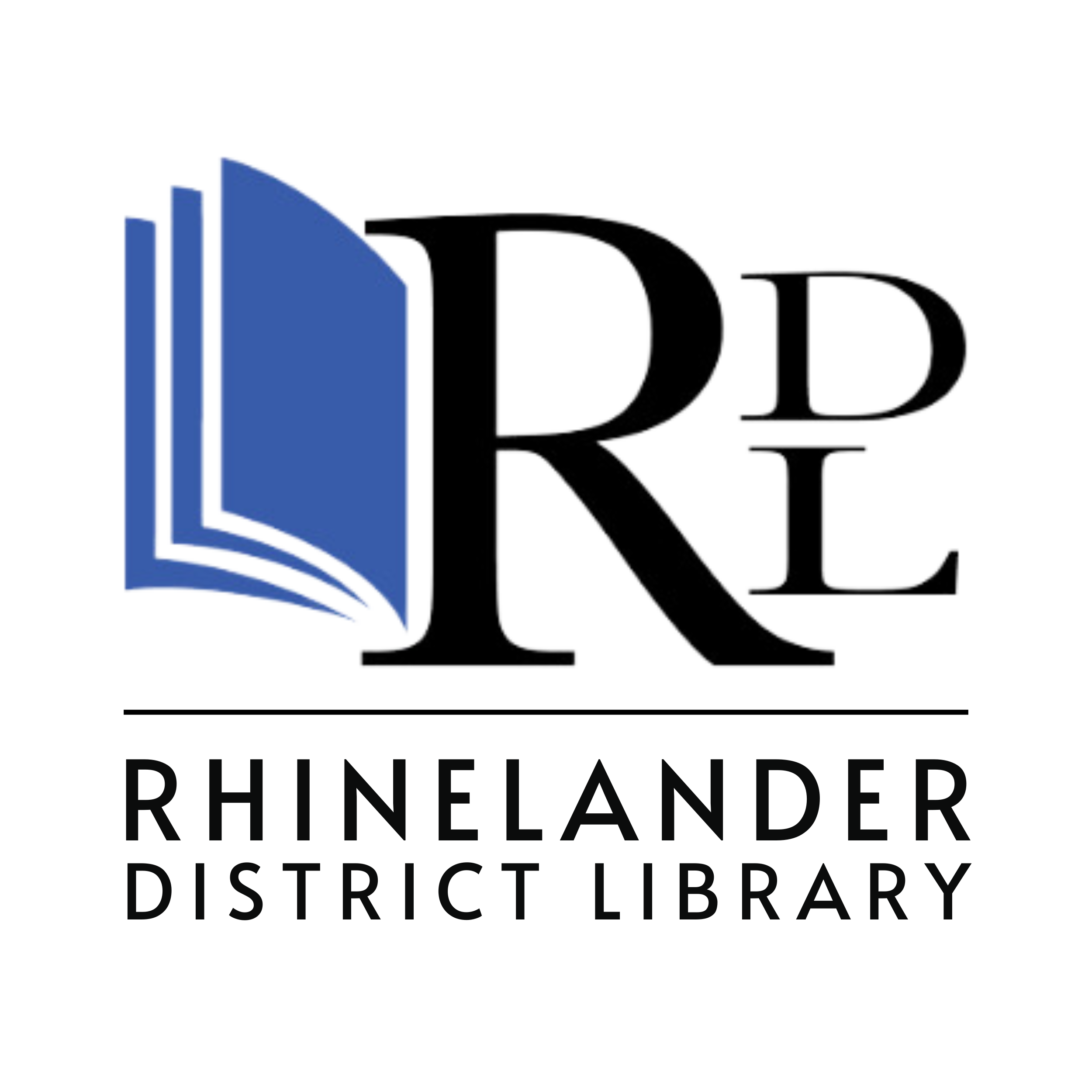 Rhinelander District Library Logo