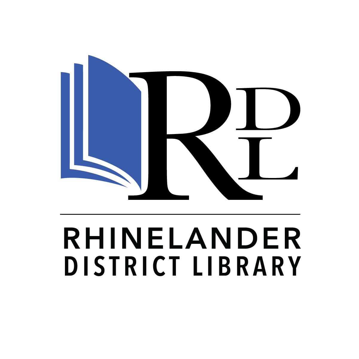 Rhinelander District Library Logo